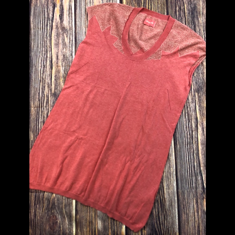 Zadig & Voltaire L pink sparkle tunic dress